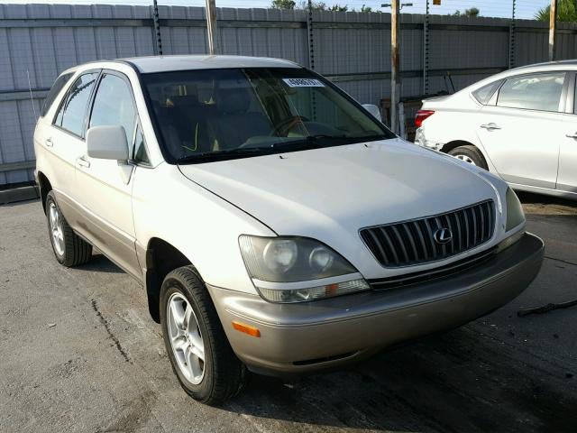 JT6GF10U6Y0058588 - 2000 LEXUS RX 300 WHITE photo 1