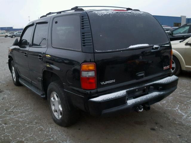 1GKEK63U13J250559 - 2003 GMC YUKON DENA BLACK photo 3