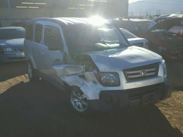 5J6YH28748L019017 - 2008 HONDA ELEMENT EX SILVER photo 1