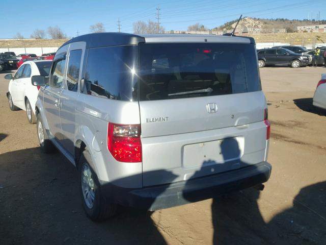 5J6YH28748L019017 - 2008 HONDA ELEMENT EX SILVER photo 3