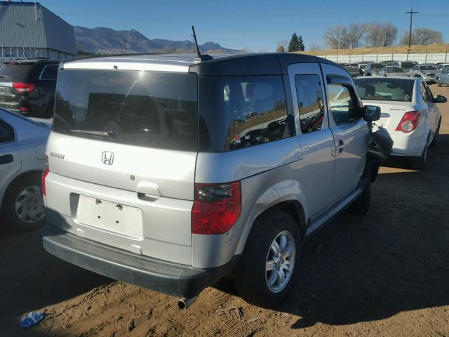 5J6YH28748L019017 - 2008 HONDA ELEMENT EX SILVER photo 4