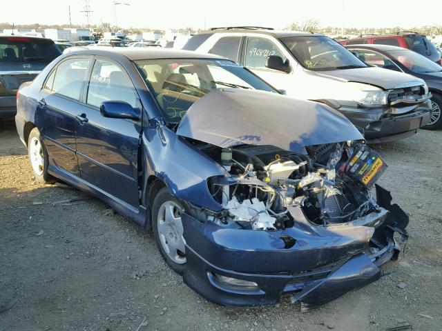 1NXBR32E46Z586742 - 2006 TOYOTA COROLLA CE BLUE photo 1