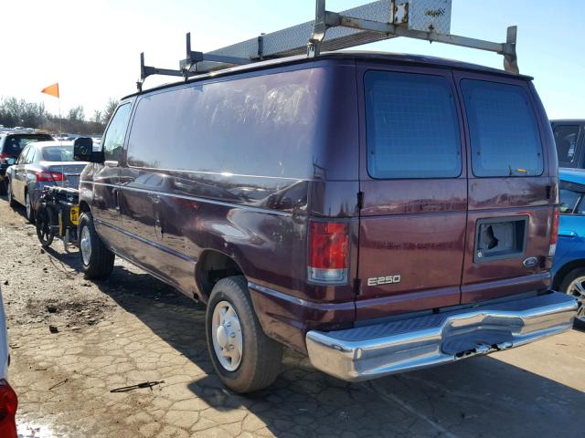 1FTNE24LX4HA72533 - 2004 FORD ECONOLINE RED photo 3