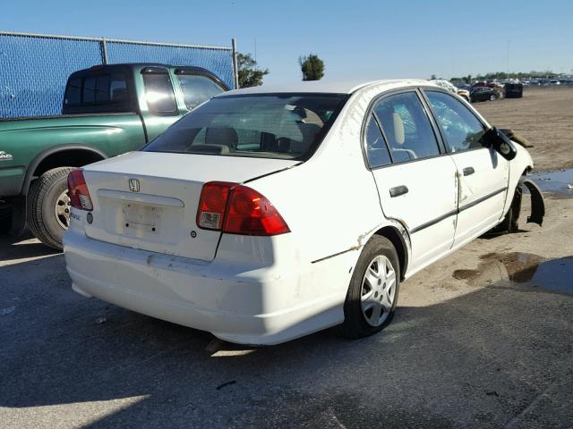 1HGES16345L002526 - 2005 HONDA CIVIC DX V WHITE photo 4