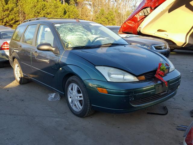 1FAFP36361W376375 - 2001 FORD FOCUS SE GREEN photo 1