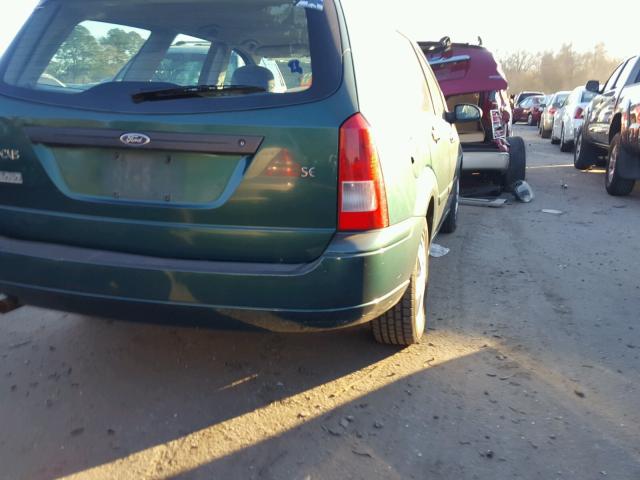 1FAFP36361W376375 - 2001 FORD FOCUS SE GREEN photo 9