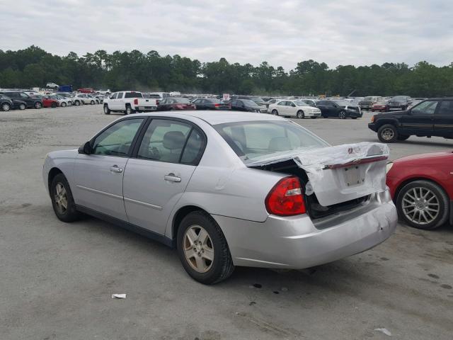 1G1ZT52875F181741 - 2005 CHEVROLET MALIBU LS Gümüş foto 3