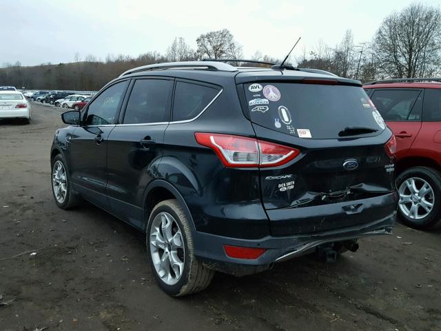 1FMCU0J99DUB43568 - 2013 FORD ESCAPE TIT BLACK photo 3