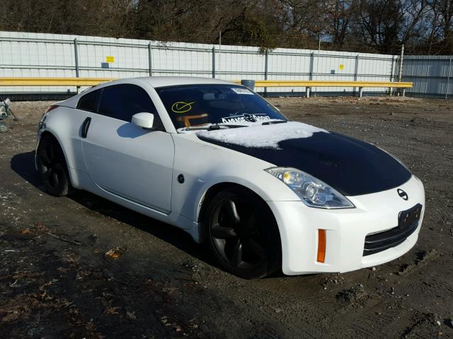 JN1BZ34D48M706828 - 2008 NISSAN 350Z COUPE WHITE photo 1