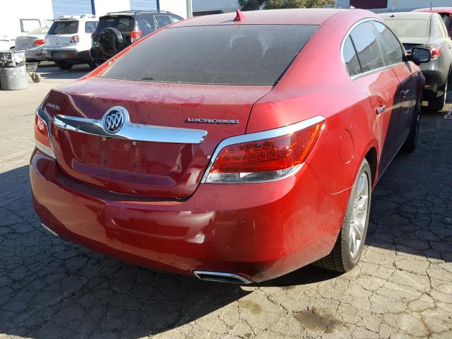 1G4GH5E3XDF187513 - 2013 BUICK LACROSSE P RED photo 4