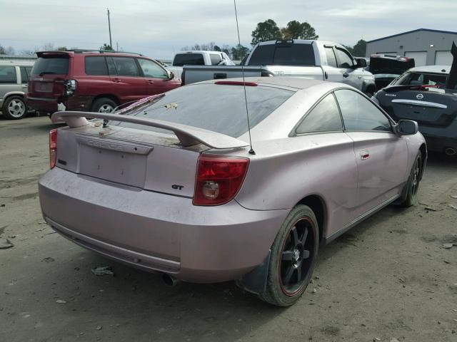 JTDDR32T830157439 - 2003 TOYOTA CELICA GT PINK photo 4