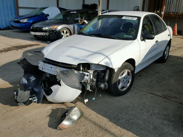 1G1JC52FX47259241 - 2004 CHEVROLET CAVALIER WHITE photo 2