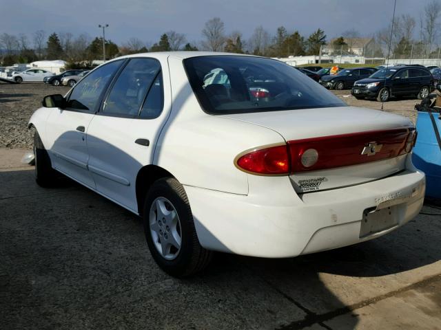 1G1JC52FX47259241 - 2004 CHEVROLET CAVALIER WHITE photo 3