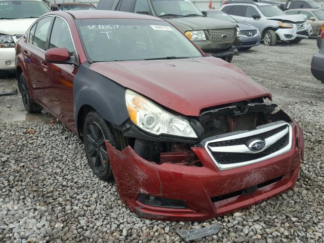 4S3BMCG64A3211453 - 2010 SUBARU LEGACY 2.5 BURGUNDY photo 1