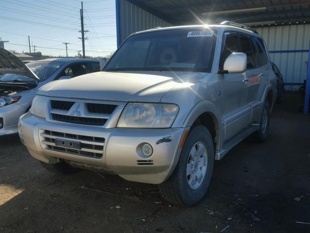 JA4MW51SX4J009134 - 2004 MITSUBISHI MONTERO LI SILVER photo 2