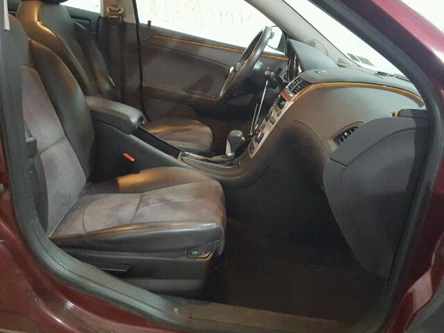 1G1ZD5E17BF328728 - 2011 CHEVROLET MALIBU 2LT RED photo 5