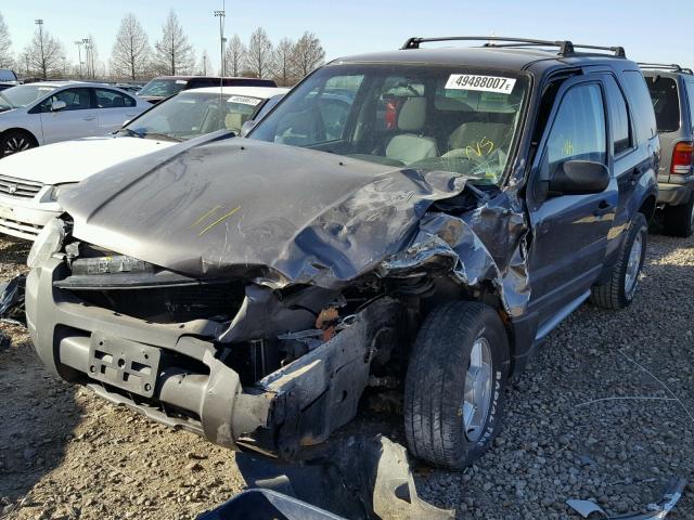 1FMYU02B43KC03788 - 2003 FORD ESCAPE XLS GRAY photo 2