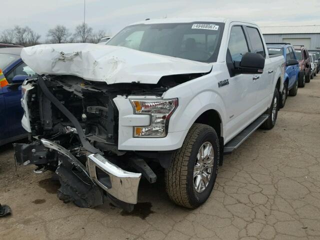 1FTEW1EG7FFA51078 - 2015 FORD F150 SUPER WHITE photo 2