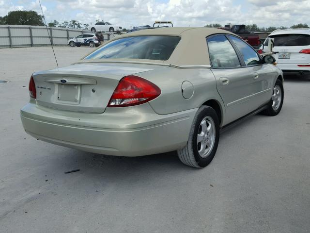 1FAFP53215A137472 - 2005 FORD TAURUS SE TAN photo 4