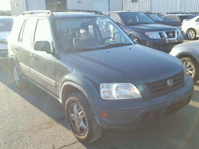 JHLRD1769YC016691 - 2000 HONDA CR-V EX GREEN photo 1