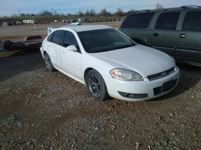 2G1WB5EKXA1265406 - 2010 CHEVROLET IMPALA LT WHITE photo 1