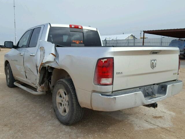 1C6RD6GP4CS233204 - 2012 DODGE RAM 1500 S SILVER photo 3