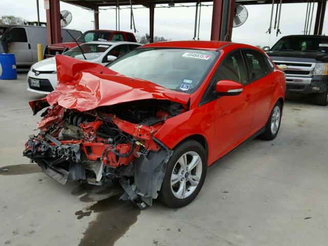 1FADP3F22EL130039 - 2014 FORD FOCUS SE RED photo 2