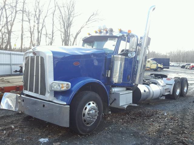 1XPXDP9XXFD283258 - 2015 PETERBILT 389 BLUE photo 2