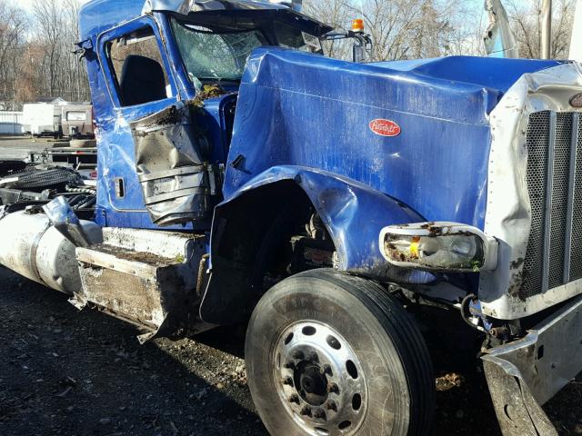 1XPXDP9XXFD283258 - 2015 PETERBILT 389 BLUE photo 9