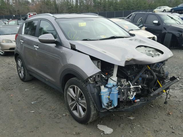 KNDPCCA61E7659942 - 2014 KIA SPORTAGE S SILVER photo 1