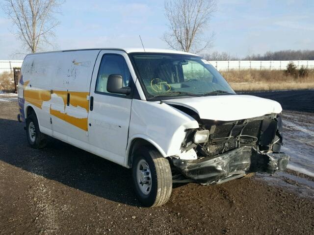 1GCWGGCG1E1119183 - 2014 CHEVROLET EXPRESS G2 WHITE photo 1