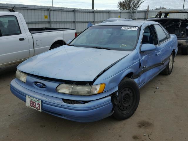 1FALP52U8SA143920 - 1995 FORD TAURUS GL BLUE photo 2