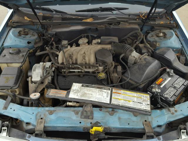 1FALP52U8SA143920 - 1995 FORD TAURUS GL BLUE photo 7