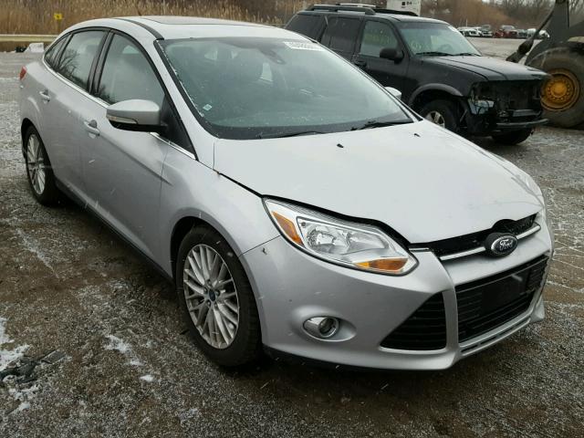 1FAHP3H26CL400059 - 2012 FORD FOCUS SEL SILVER photo 1