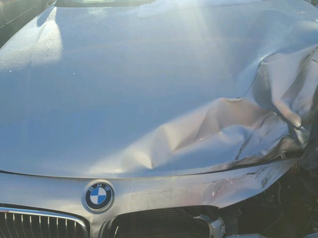 WBA3A9G54FNS66985 - 2015 BMW 335 I SILVER photo 7