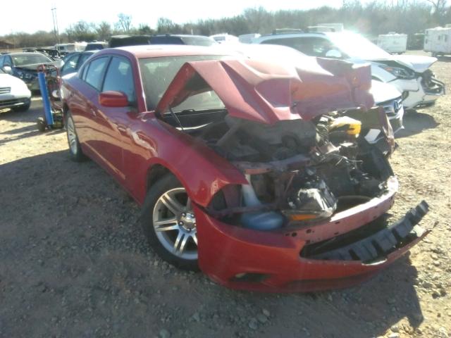 2B3CL3CG4BH504307 - 2011 DODGE CHARGER RED photo 1