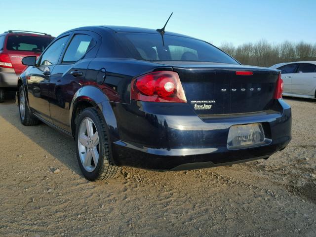 1B3BD1FB1BN577249 - 2011 DODGE AVENGER MA BLACK photo 3