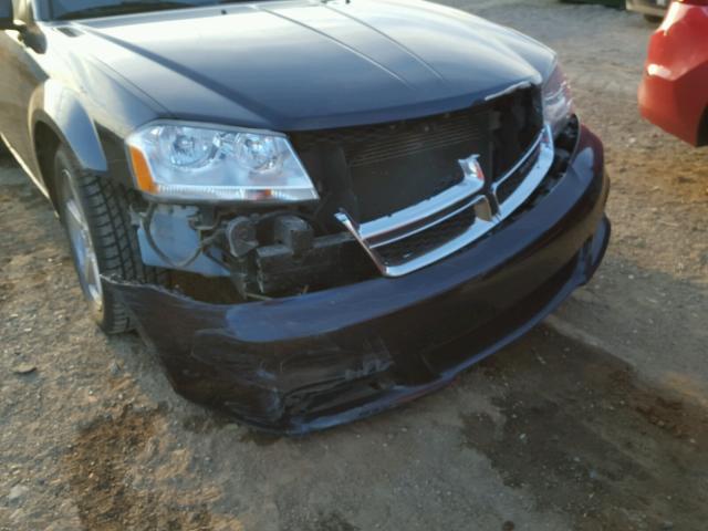 1B3BD1FB1BN577249 - 2011 DODGE AVENGER MA BLACK photo 9