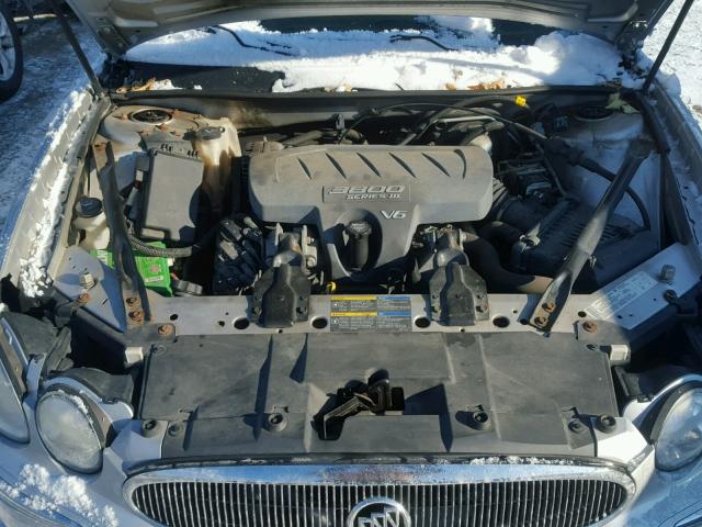 2G4WD532851210863 - 2005 BUICK LACROSSE C SILVER photo 7