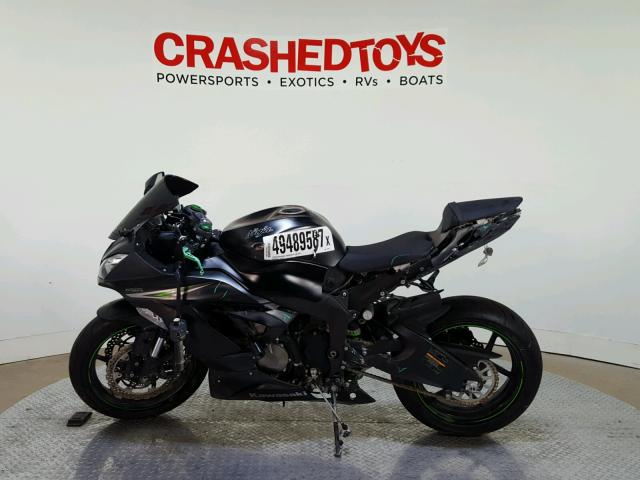 JKBZXJE19GA021448 - 2016 KAWASAKI ZX636 E BLACK photo 5