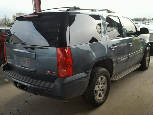 1GKFC13028R182489 - 2008 GMC YUKON BLUE photo 4