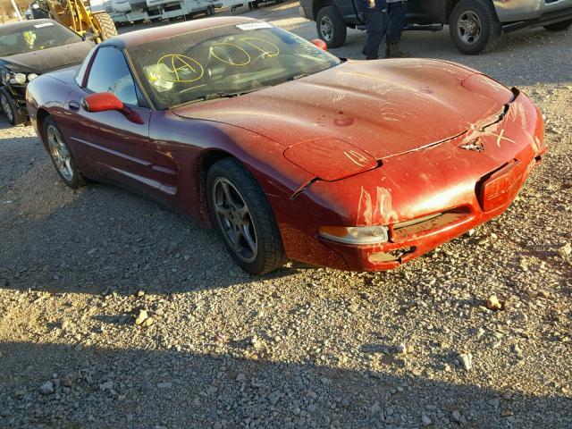 1G1YY22GX25101403 - 2002 CHEVROLET CORVETTE RED photo 1