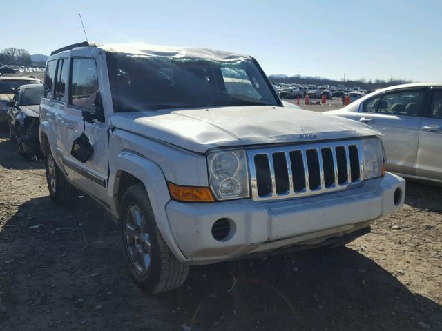1J8HG48K07C663758 - 2007 JEEP COMMANDER WHITE photo 1