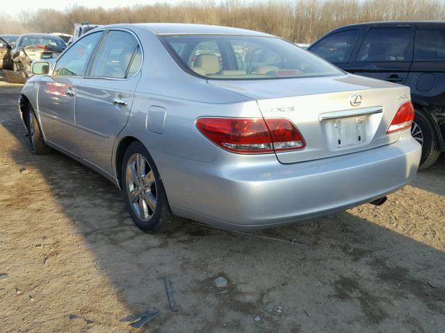 JTHBA30G255100033 - 2005 LEXUS ES 330 SILVER photo 3