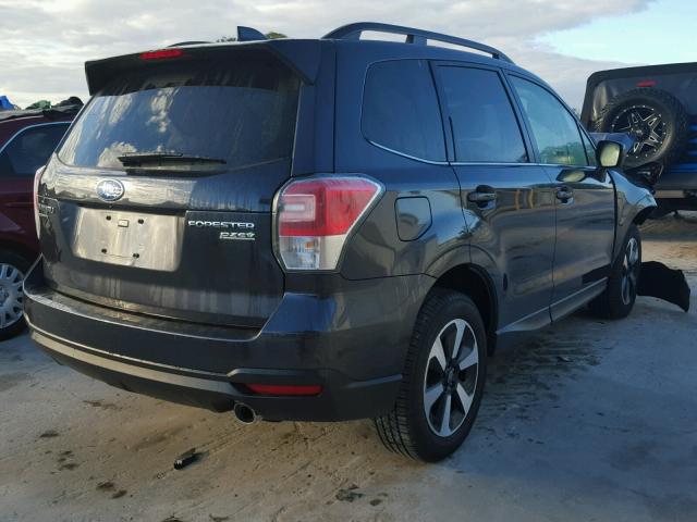 JF2SJAJC3HH587961 - 2017 SUBARU FORESTER 2 BLACK photo 4