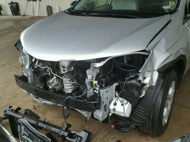 JTMZFREV9D5011909 - 2013 TOYOTA RAV4 LE GRAY photo 9