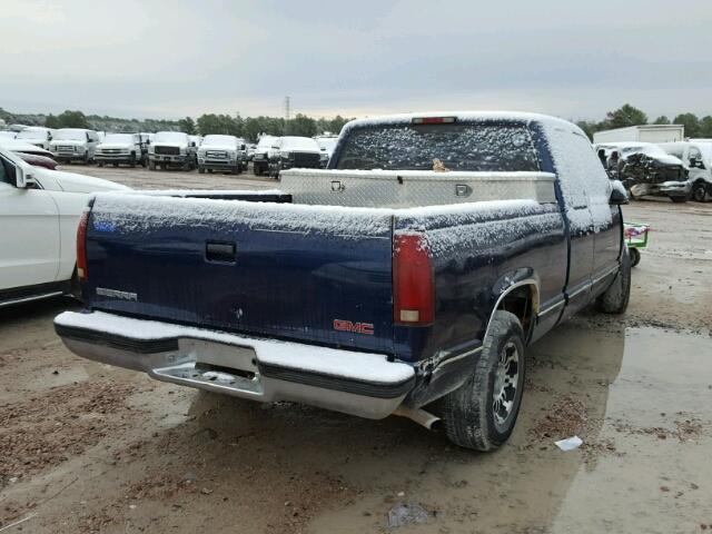 1GTEC19W9WE509901 - 1998 GMC SIERRA C15 BLUE photo 4