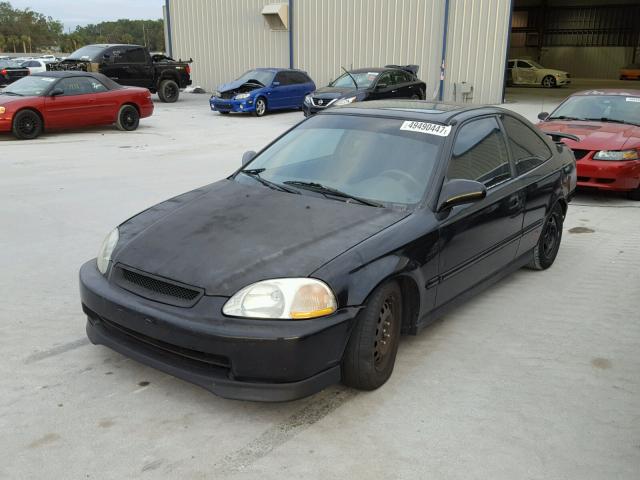 1HGEJ8241WL054028 - 1998 HONDA CIVIC EX 黑色 照片 2