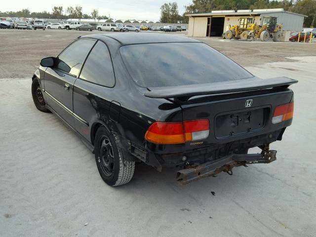 1HGEJ8241WL054028 - 1998 HONDA CIVIC EX 黑色 照片 3