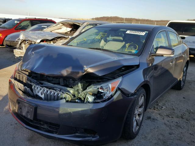 1G4GD5E38CF314026 - 2012 BUICK LACROSSE P GRAY photo 2